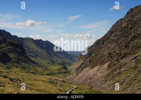 Llanberis Pass, Snowdonia Stockfoto