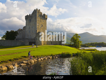 Ross Castle Killarney County Kerry Irland Stockfoto