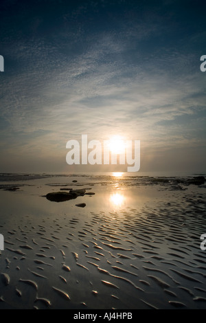 Naze Sunrise 1, Essex Stockfoto