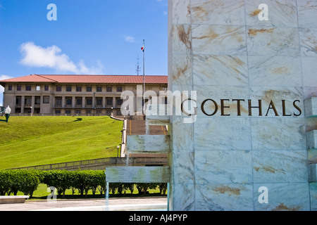 Panama Canal Authority Verwaltungsgebäude Stockfoto
