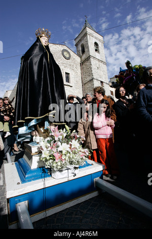 Ostern Prizzi Palermo Sizilien Stockfoto