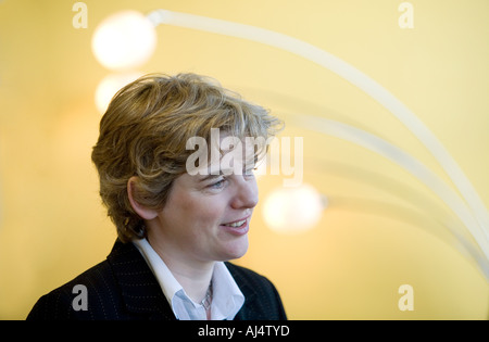 Ruth Kelly Secretary Of State for Education and Skills in der britischen Labour-Regierung Stockfoto