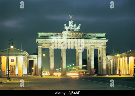 Brandenburger Tor Berlin Deutschland Stockfoto