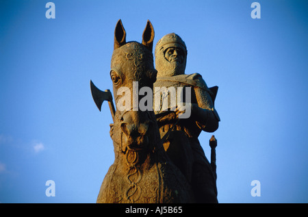 Statue von Robert the Bruce Stockfoto