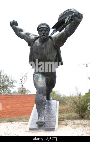 Budapest-Statue Park Stockfoto