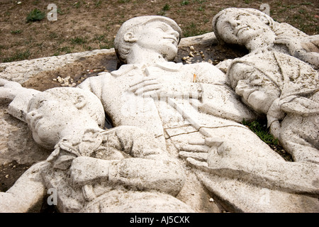 Budapest-Statue Park Stockfoto