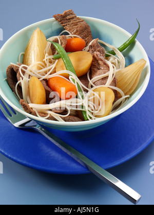 Eine Schüssel mit japanischen Rindfleisch Niku jyaga Stockfoto