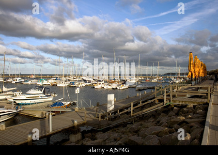 Ostsee Marina Stockfoto