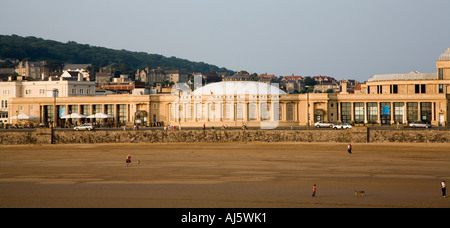 Wintergärten-Pavillon, Weston-super-Mare, Somerset. Stockfoto