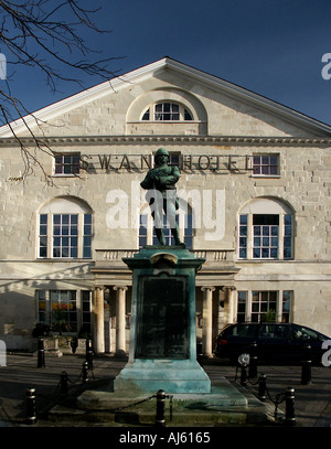 Swan Hotel Bedford Stockfoto