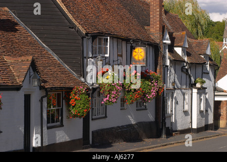 Alten englischen Country-Pub die sechs Glocken in St Michaels Hertfordshire Stockfoto