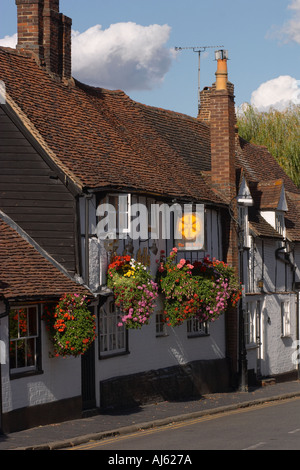 Alten englischen Country-Pub die sechs Glocken in St Michaels Hertfordshire Stockfoto