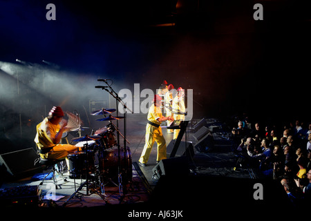 Devo beim Meltdown Festival, Royal Festival Hall, London, 19th. Juni 2007 Stockfoto