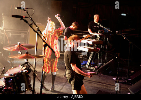 Devo beim Meltdown Festival, Royal Festival Hall, London, 19th. Juni 2007 Stockfoto