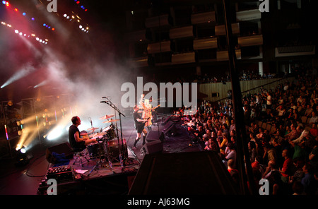 Devo beim Meltdown Festival, Royal Festival Hall, London, Juni 2007 Stockfoto