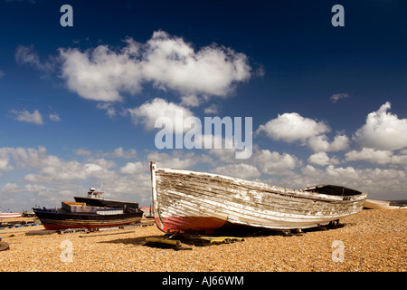 UK-Kent-Deal Angelboote/Fischerboote am Strand Stockfoto