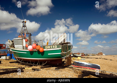 UK-Kent-Deal Angelboote/Fischerboote am Strand Stockfoto