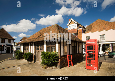 UK-Kent-Sandwich historischen East Kent Road Car Company Wartehalle Stockfoto