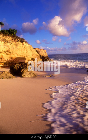 Cupecoy Beach auf der Insel Sint Maarten in der Karibik Niederländische Antillen Stockfoto