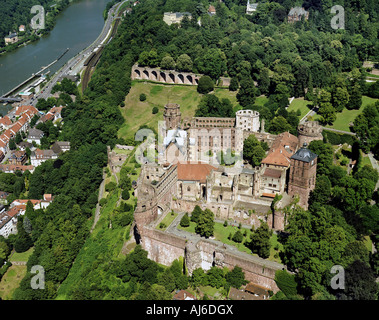 Heidelberger Schloss, Deutschland, Baden-Württemberg, Heidelberg Stockfoto