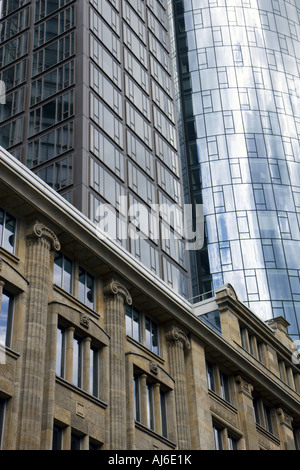 Häuserzeile, Deutschland, Hessen, Frankfurt Stockfoto