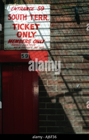 OBLIGATORISCHE CREDIT MICHAEL CRAIG UK 07740 125873 Ayrsome Park Middlesbrough Football Club Drehkreuz Stockfoto