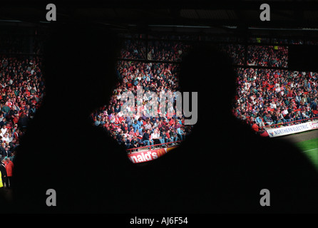 OBLIGATORISCHE CREDIT MICHAEL CRAIG UK 07740 125873 Ayrsome Park Middlesbrough Football Club Fußball fans Anhänger Stockfoto