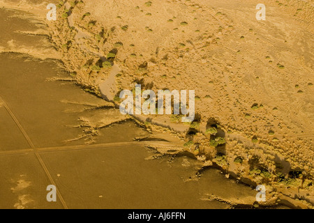 Wadi des Tsauchab River, Namibia, Namib Naukluft NP Stockfoto