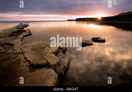 Kimmeridge Bay, Purbeck, Dorset. Stockfoto