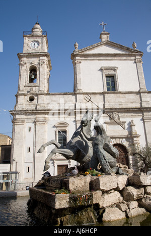 Kathedrale Santa Maria la Nuova, Caltanissetta, Sizilien Stockfoto