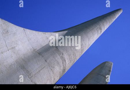 Afrikaans-Taal-Sprache-Denkmal in Paarl Western Cape Südafrika Stockfoto