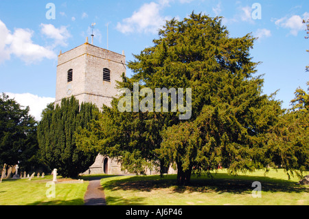 Kirche von St Mary The Virgin im Dorf von Eardisland Herefordshire England UK Stockfoto