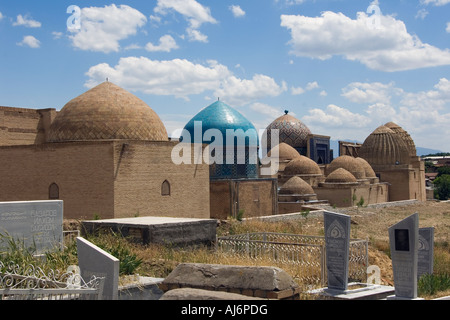 Samarkand - Shahr-ich-Zindah Nekropole Stockfoto