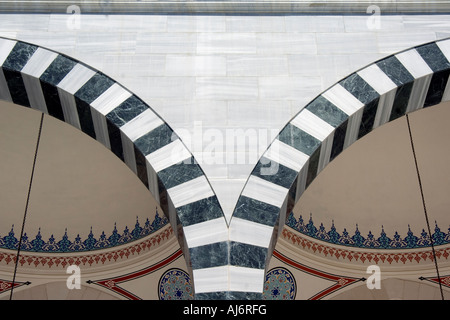 Ertogrul Gazi Moschee, Ashgabat, Turkmenistan Stockfoto