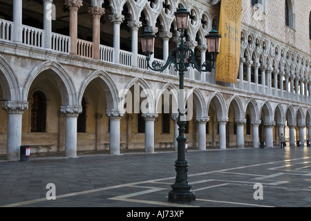 Der Dogenpalast in Piazza San Marco Venedig Italien Stockfoto