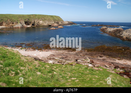 Melvich Bay Küste North Highlands Schottland Stockfoto