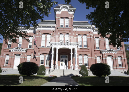 Pocono Poconos Mountains Pennsylvania, Honesdale, Wayne County Court House Houses Home Homes Residenz, Besucher reisen reisen touristischer Tourismus la Stockfoto