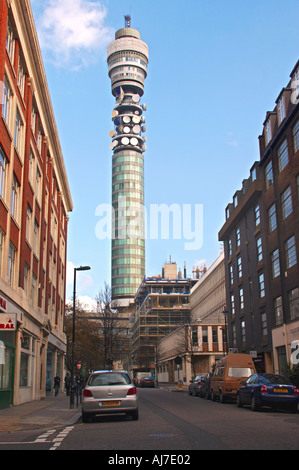 British Telecom Tower in London England Großbritannien Vereinigtes Königreich UK Stockfoto