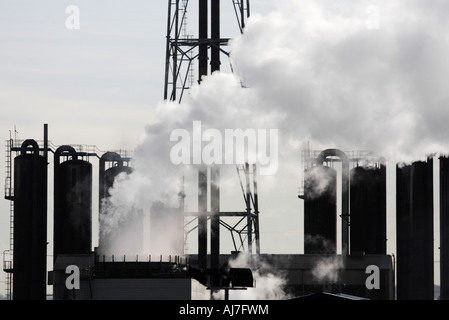 Avonmouth Raffinerie 4 Stockfoto