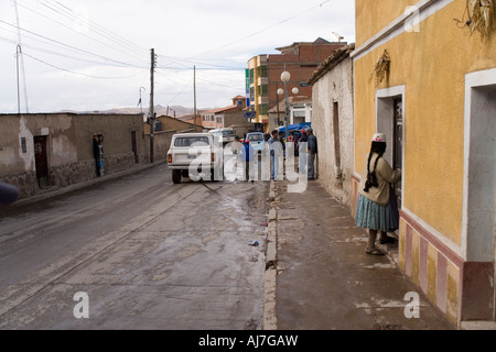 Die Bergleute Markt in Potosi, Bolivien Stockfoto