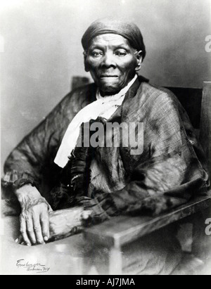 Harriet Tubman, US-amerikanischer Aktivist gegen die Sklaverei, c 1900. Artist: Unbekannt Stockfoto