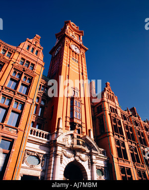 Blick auf das denkmalgeschützte Refuge Assurance Building, Oxford Street, Manchester. Stockfoto