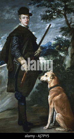 "Der Kardinal Infante Don Fernando', c 1632. Artist: Diego Velasquez Stockfoto