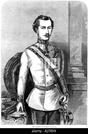 Franz Joseph I., Kaiser von Österreich, 1859. Artist: Unbekannt Stockfoto