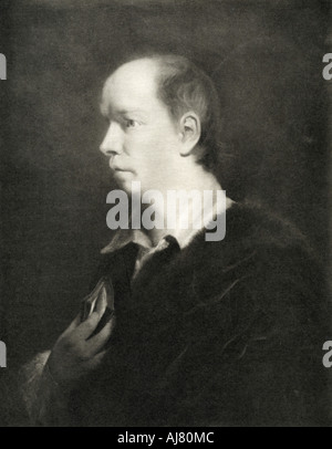 Oliver Goldsmith, irisch-britischen Dramatiker geboren. Artist: Unbekannt Stockfoto