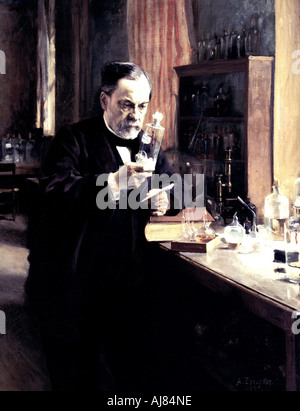 "Louis Pasteur", 1885. Artist: Albert Edelfelt Stockfoto