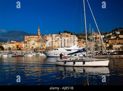 Menton, Cote d Azur, Frankreich Stockfoto