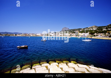 Costal Aussicht Costa Blanca Spanien Stockfoto