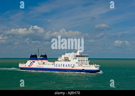 SeaFrance Nord Pas De Calais Fähre in den Ärmelkanal von Dover nach Calais 2005 Reisen Stockfoto