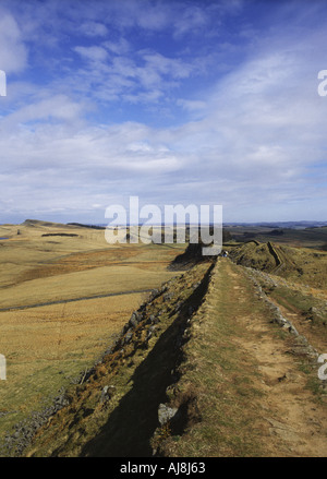 Europa Großbritannien gb England Nord Northumbria Hadrian s Wand Housesteads Stockfoto
